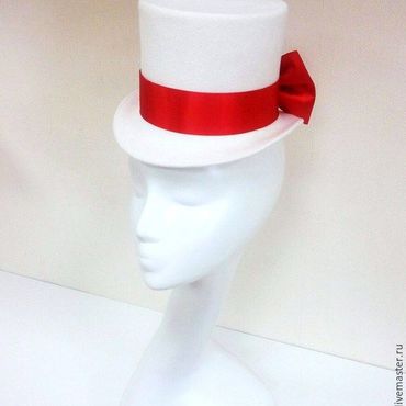 red wedding hat