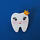Brooch for dentist 'Zubik'. Brooches. Katy_Barysheva. My Livemaster. Фото №4
