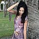 Felted silk dress FLORIDA, Dresses, Sarasota,  Фото №1