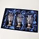 set 'engraved-40' for three (3х40мл) in box. Shot Glasses. Souvenirs for hunters and fishermen. My Livemaster. Фото №6