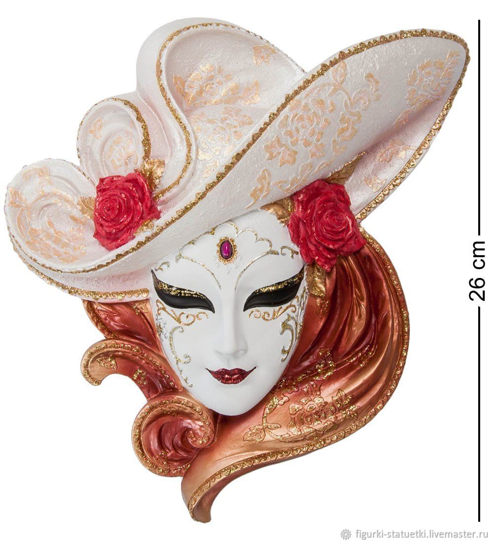 Венецианская Маска Fiori D`Arancio Ilaria Swarovski для роскошного изящества Венецианская Маска Fiori D`Arancio Ilaria Swarovski для роскошного изящества