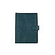 Mini document organizer A5 Izumrud Python. Folder. murzikcool. Online shopping on My Livemaster.  Фото №2
