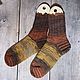 Order  Knitted socks with knitting needles for men. The magic of knitting. Livemaster. . Socks Фото №3