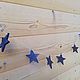 Garland of wooden STARS. Interior elements. butikpodarkovv. Online shopping on My Livemaster.  Фото №2