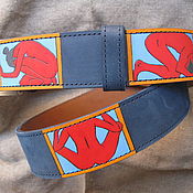 Аксессуары handmade. Livemaster - original item ADAM,EVE. strap leather. Handmade.