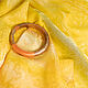 Янтарное солнце браслет с ручной росписью. Браслет жесткий. Мастерская батика Бекловой Татьяны. Ярмарка Мастеров.  Фото №10