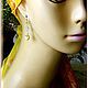 earrings 'the first mimosa' amber silver. Earrings. Frollena II. Natural Baltic amber. My Livemaster. Фото №5