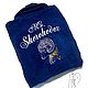 Order A set of velour-terry bathrobe of Luxury class with embroidery. igolochka51. Livemaster. . Dressing gowns mans Фото №3