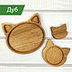 Заказать Набор деревянной посуды "Три кота". Vi Lignum. Ярмарка Мастеров. . Прикольные подарки Фото №3