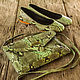 Bag leather Python Valencia, Classic Bag, Denpasar,  Фото №1
