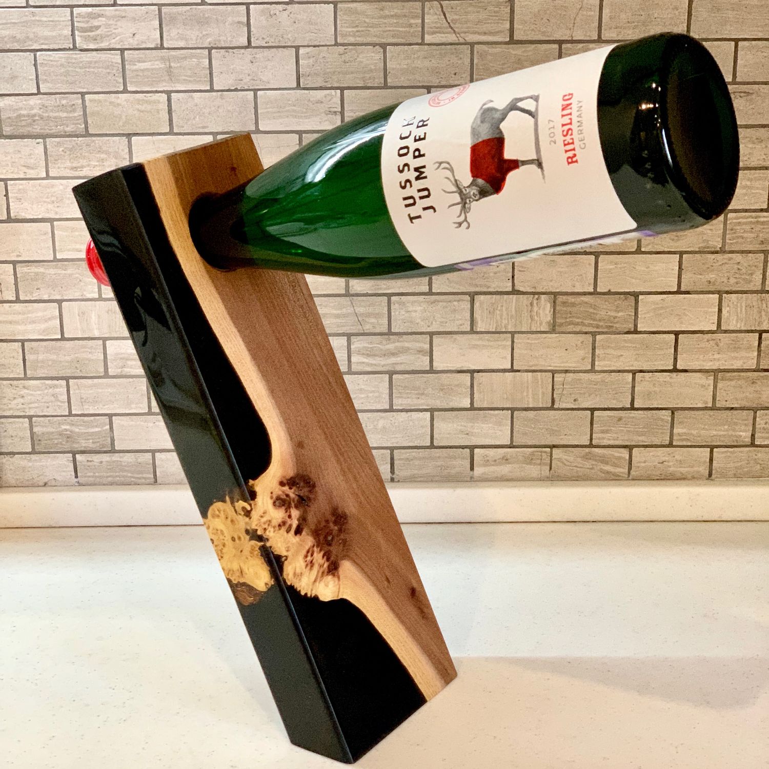 Деревянная подставка под бутылку Сенди В01