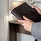 Заказать  Блокнот из кожи горький шоколад, подарок руководителю. Ремесло бренд. Ярмарка Мастеров. . Ежедневники Фото №3