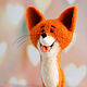 Order Funny Fox. ufawooltoys (ufawooltoys). Livemaster. . Felted Toy Фото №3