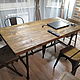 Стол обеденный в стиле loft от мастерской WoodMorning!