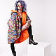 Warm women's jacket ' Graffiti', Outerwear Jackets, Moscow,  Фото №1