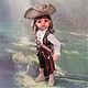 OOAK Paola Reina Pirate Doll Captain Jack Sparrow. Custom. kuklandia-maria. Online shopping on My Livemaster.  Фото №2