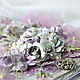 Flower handmade card 'Lilac cloud'. Cards. Origa_withlove. Online shopping on My Livemaster.  Фото №2