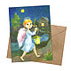 Angel and the good news is the painting or Postcard. Holiday Posters. KapustinaArt. Online shopping on My Livemaster.  Фото №2