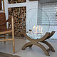 Order Bio fireplace outdoor Lounge oak 'Tyrol'. Woodkamin - wood fireplaces. Livemaster. . Fireplaces Фото №3