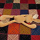 Спящий заяц. Мягкие игрушки. Бабушкины посиделки (kanape). Ярмарка Мастеров.  Фото №6