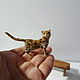 Ginger cat in a box miniature for a dollhouse. Miniature figurines. AnzhWoolToy (AnzhelikaK). Online shopping on My Livemaster.  Фото №2