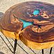 Order Coffee table made of sawn poplar ' Little'. uloft. Livemaster. . Tables Фото №3