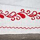 Винтаж: Винтаж. Лён. Комплект из 3-х предметов. Текстиль винтажный. Мила. Ярмарка Мастеров.  Фото №5