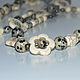 Order Beads from natural stones 'Dalmatians'. Magic box. Livemaster. . Necklace Фото №3