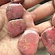 Колье из родонита 2. Колье. gemstone. Ярмарка Мастеров.  Фото №6