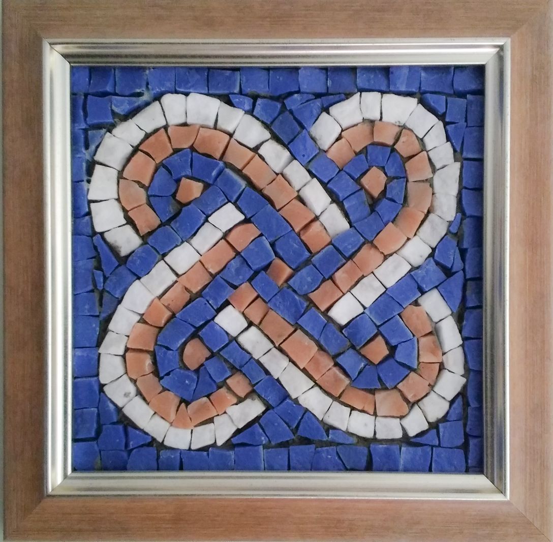 Мозаичное панно орнамент