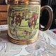 Order Beer mug 'Royal Hunt', porcelain, England. Dutch West - Indian Company. Livemaster. . Vintage plates Фото №3