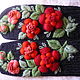 Mittens with embroidery 'Red rose'. Mittens. Marina Mishina. Online shopping on My Livemaster.  Фото №2