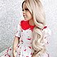 Платье " Вишневое настроение". Платье. Little___dress. Ярмарка Мастеров.  Фото №7