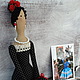 кукла ручной работы  кукла тильда  купить тильду  фламенко  испания  испанка  подарок подруге  подарок на день рождение интерьерная кукла