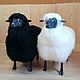 Заказать Пара овец в стиле Лаланн (большие) из монгольской овчины. Puffsheep. Ярмарка Мастеров. . Пуфы и пуфики Фото №3