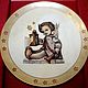 Children's Christmas plates 'angel' Hummel, Germany, Vintage interior, Moscow,  Фото №1