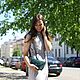 Маленькая сумочка из кожи зелёная. Сумка через плечо. Migoto_bags. Ярмарка Мастеров.  Фото №4