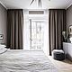 Широкие льняные шторы коричневый кофейный цвет. Шторы. Linen Interior. Интернет-магазин Ярмарка Мастеров.  Фото №2