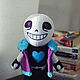 Copy of Copy of Copy of Sans Soft toy (Undertale), Stuffed Toys, Novosibirsk,  Фото №1