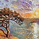 Order  Oil painting Landscape ' By the warm sea». Fine Art for Joy. Livemaster. . Pictures Фото №3