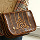 Celtic coat of arms leather bag-Large. Classic Bag. schwanzchen. My Livemaster. Фото №4