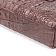 Сумка для документов из кожи крокодила IMA0702VK1. Сумка-планшет. CrocShop товары из экзотической кожи. Ярмарка Мастеров.  Фото №8