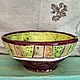 A bowl with a mottled, hand made ceramics, Salad Bowl, Rostov-on-Don,  Фото №1