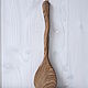 Oak spatula, small. Handmade. Color 'walnut'. Spoons. derevyannaya-masterskaya-yasen (yasen-wood). My Livemaster. Фото №4