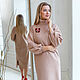 Assol beige dress. Dresses. Designer clothing Olesya Masyutina. My Livemaster. Фото №5