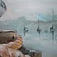 Berth, oil painting on canvas, Seagull. Pictures. myfoxyart (MyFoxyArt). My Livemaster. Фото №5