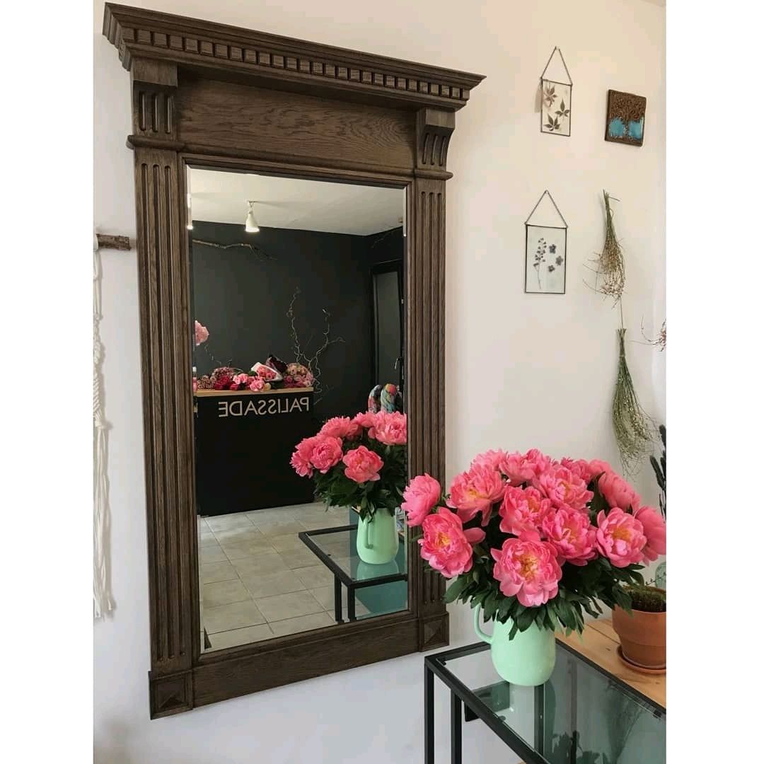 Зеркало в раме из дуба. Классика. Корона – заказать на Ярмарке Мастеров ...