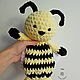 Plush toy 'Bee'. Amigurumi dolls and toys. Nataliya Tirukova. Online shopping on My Livemaster.  Фото №2
