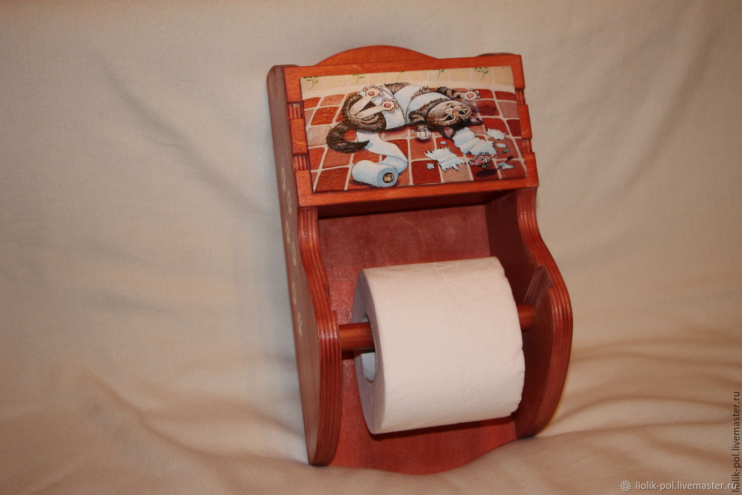 вешалка для туалетной бумаги своими руками