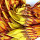 Order Batik shawl 'Golden bird'. OlgaPastukhovaArt. Livemaster. . Shawls1 Фото №3